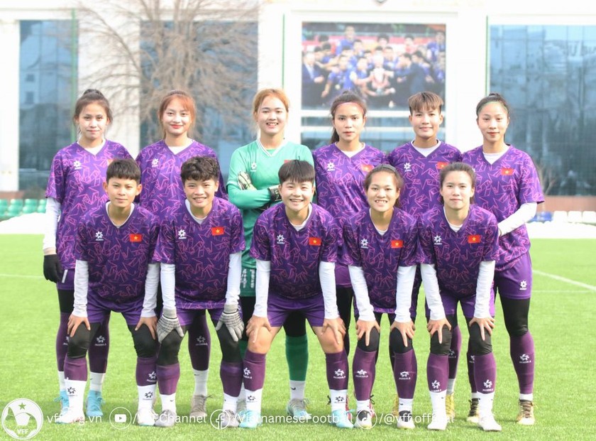 U20 nữ Việt Nam đã có đội tuyển chính thức cho giải đấu U20 Châu Á, ảnh VFF