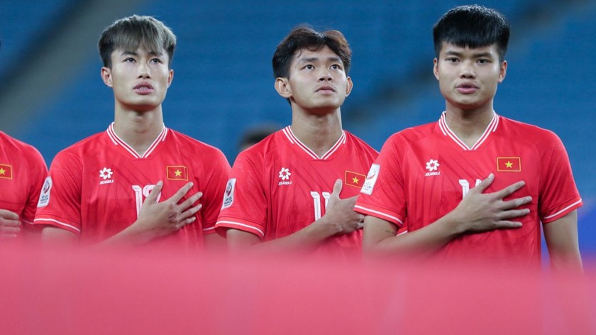 U23 Việt Nam kết thúc giải đấu U23 Châu Á ở vòng tứ kết. Ảnh: VFF