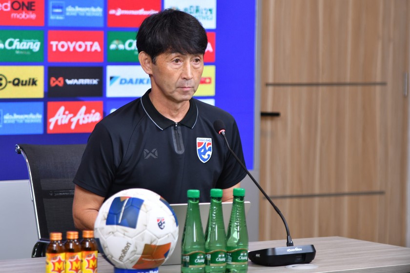 HLV Ishii Masatada của đội tuyển Thái Lan. (Ảnh FA Thailand)