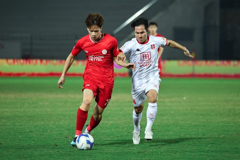 Hoàng Đức quyết định chia tay V.League về chơi cho giải Hạng Nhất (Ảnh Thể Công Viettel)