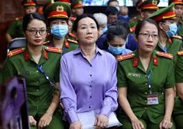 Chủ tịch Tập đoàn Vạn Thịnh Phát Trương Mỹ Lan tại phiên tòa sơ thẩm giai đoạn I.