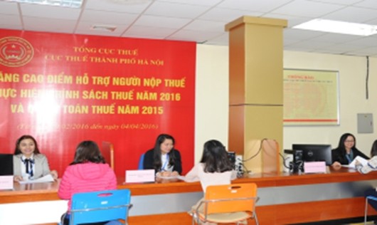 Cục Thuế TP Hà Nội triển khai tháng cao điểm hỗ trợ NNT tháng 3 năm 2016 (ảnh minh hoạ)