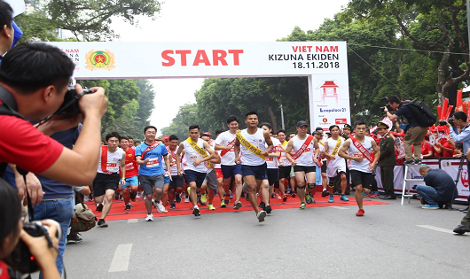 Toyota Việt Nam đồng hành cùng Giải chạy tiếp sức Kizuna Ekiden 2018