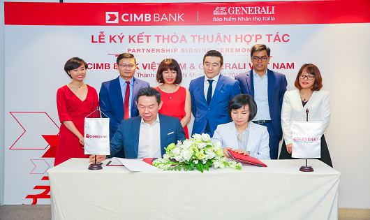 Generali Việt Nam ký kết hợp tác với CIMB phát huy thế mạnh về công nghệ số