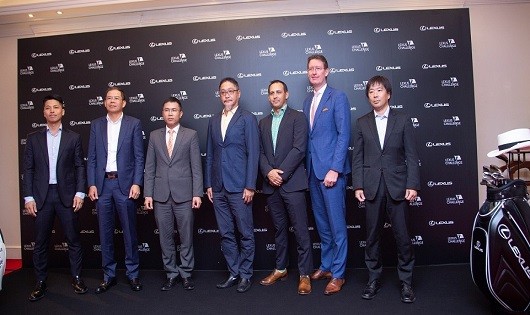 Ban tổ chức Giải Golf Lexus Challenge 2019