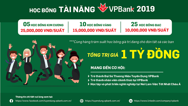 Khởi động Quỹ học bổng Tài Năng VPBank 2019