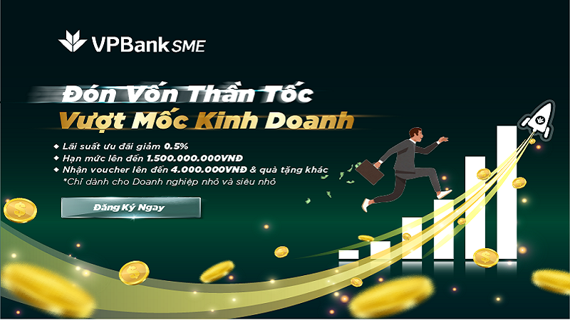 VPBank giảm lãi suất, mạnh tay tiếp vốn cho DN nhỏ dịp cuối năm