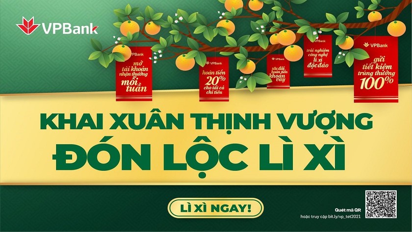 Đón xuân thịnh vượng, VPBank tặng hơn 140.000 phần quà cho khách hàng