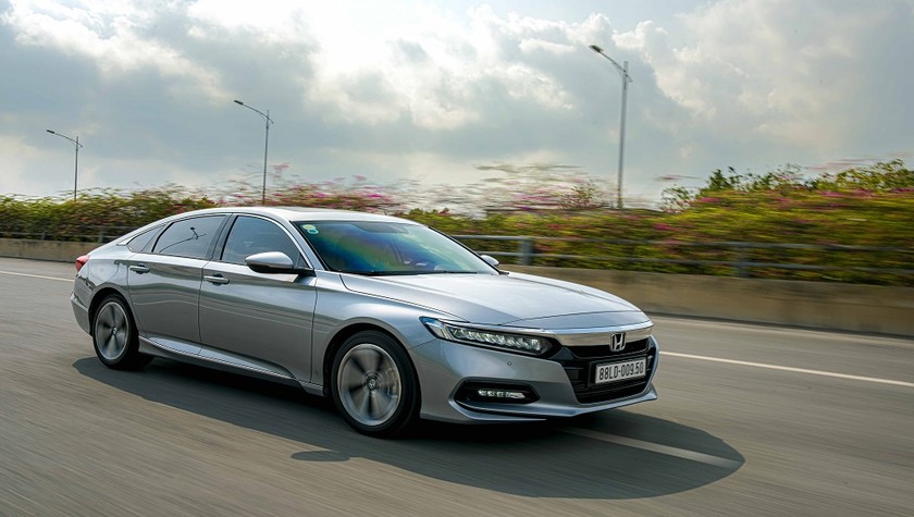 Honda Accord đã giành được 3 giải thưởng trong cụm giải thưởng “Hiệu suất an toàn tốt nhất”.