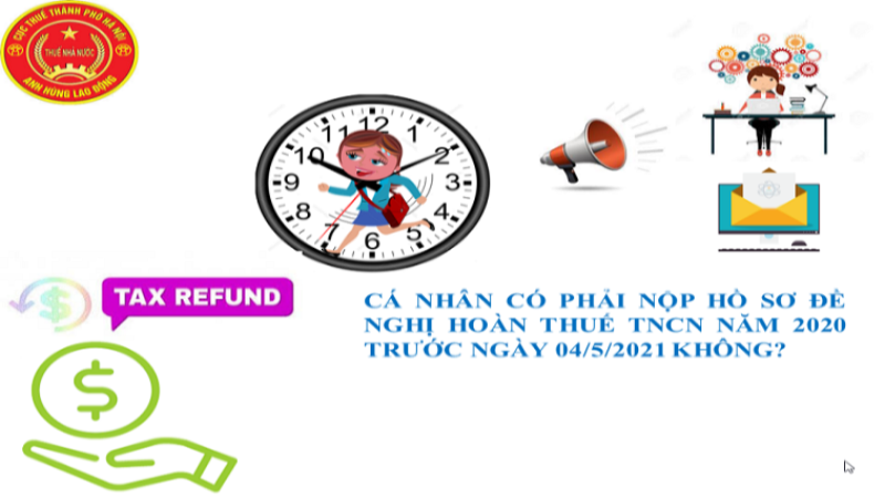 Nộp hồ sơ đề nghị hoàn thuế thu nhập cá nhân năm 2020 sau ngày 4/5/2021 có bị phạt không?