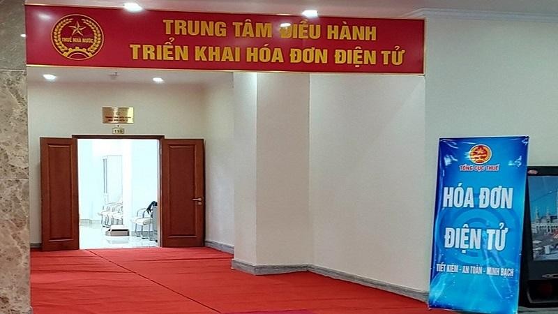 Thành lập Trung tâm Điều hành triển khai hóa đơn điện tử