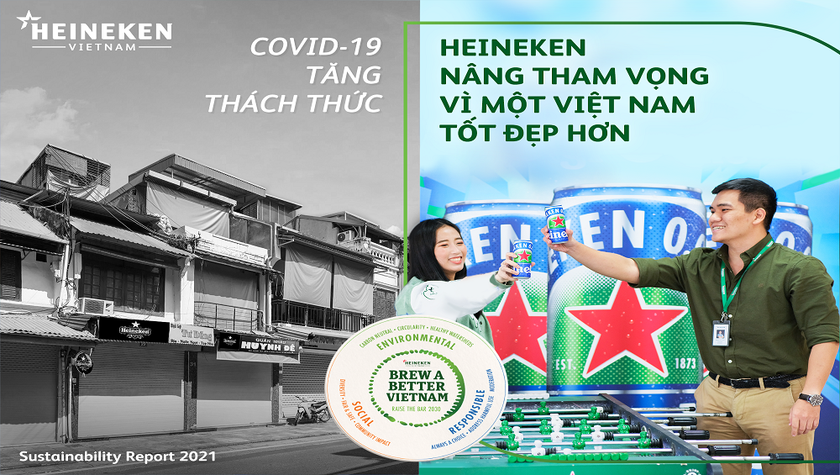 HEINEKEN Việt Nam phát triển bền vững trong một năm nhiều biến động