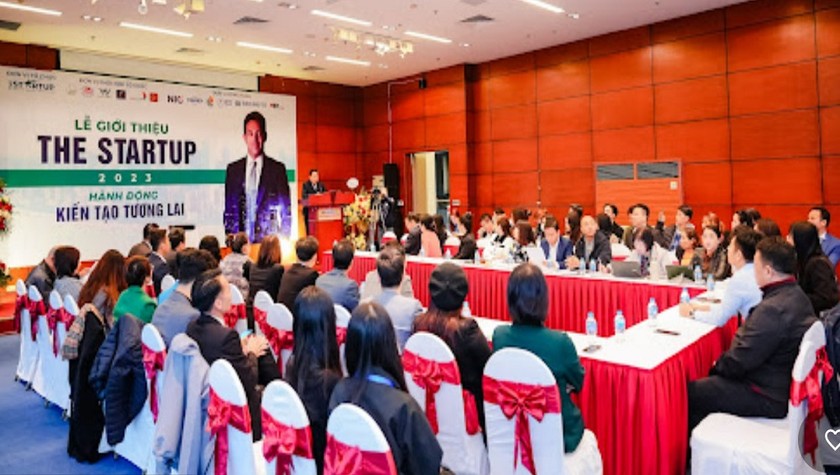 Buổi lễ giới thiệu Sự kiện The Startup 2023.