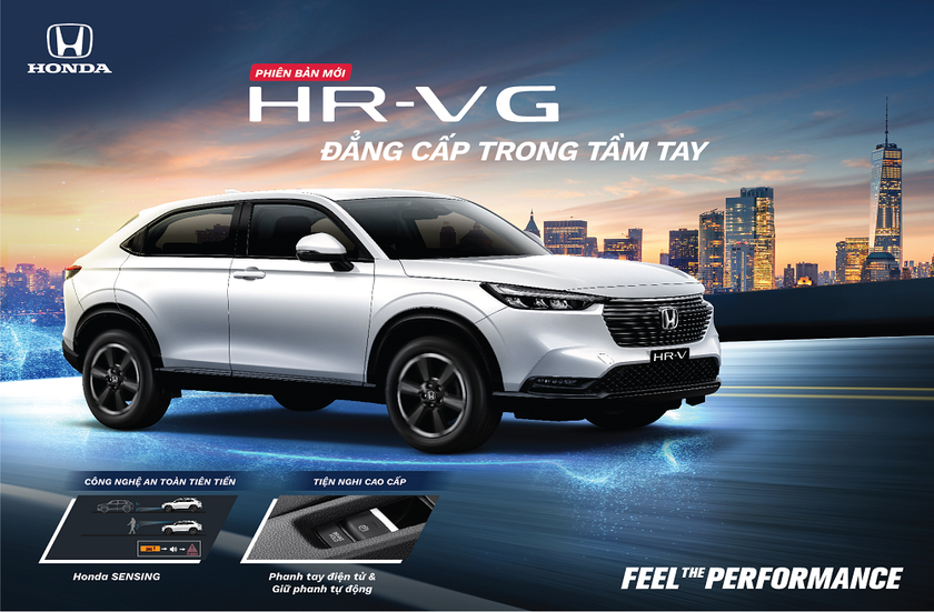 Honda Việt Nam ra mắt bổ sung Honda HR-V phiên bản G mới 