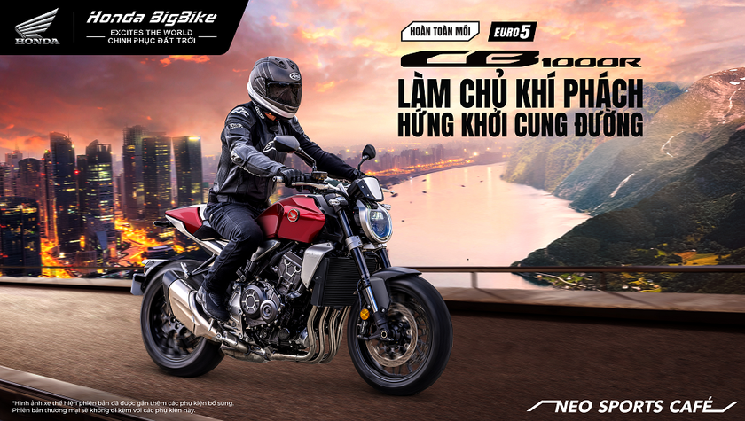 Honda Việt Nam giới thiệu phiên bản mới mẫu xe phân khối lớn CB1000R