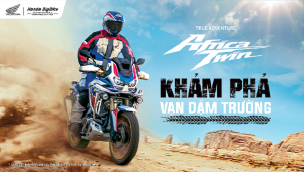 Honda Việt Nam chính thức giới thiệu mẫu xe Africa Twin thế hệ 2023 mới