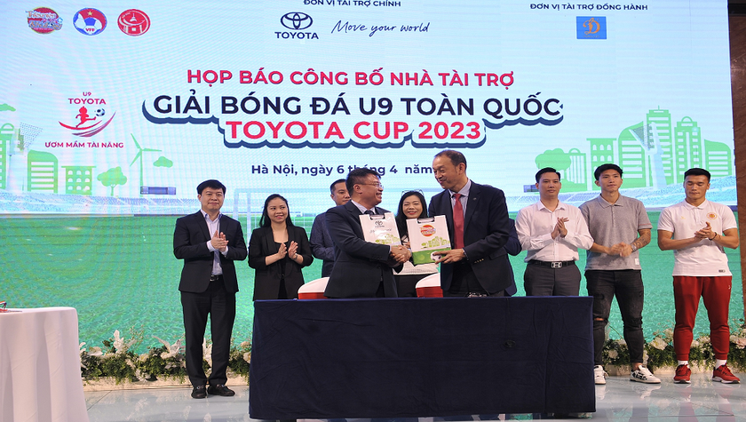 Khởi động Giải Bóng đá U9 toàn quốc Toyota Cup 2023
