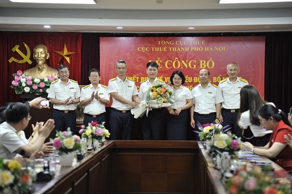 Cục Thuế Hà Nội có tân Phó Cục trưởng Trần Quang Hưng