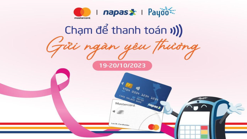 NAPAS phối hợp tổ chức chương trình 'Chạm để thanh toán, gửi ngàn yêu thương'