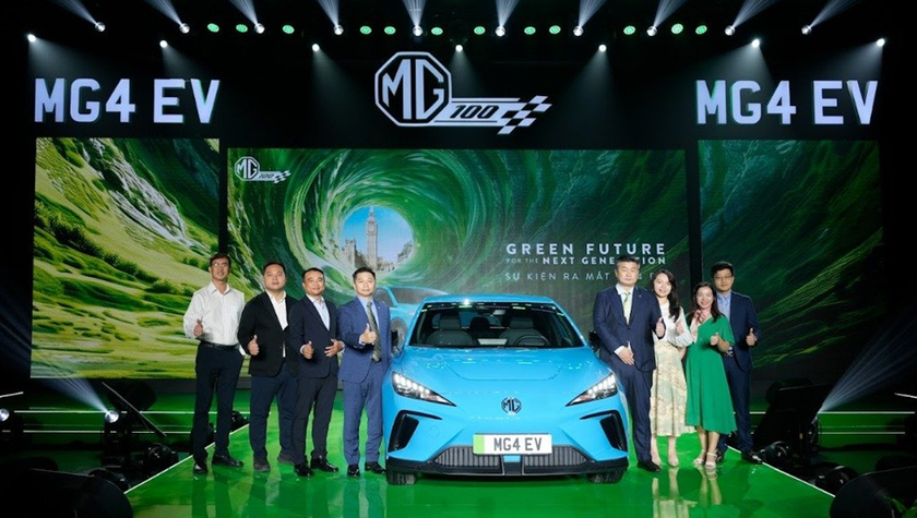 MG chính thức ra mắt xe điện MG4 tại Việt Nam