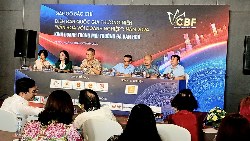 Ban tổ chức Diễn đàn VH DN Việt Nam 2024