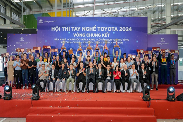 Toyota Việt Nam tổ chức thành công Hội thi tay nghề toàn quốc Toyota 2024