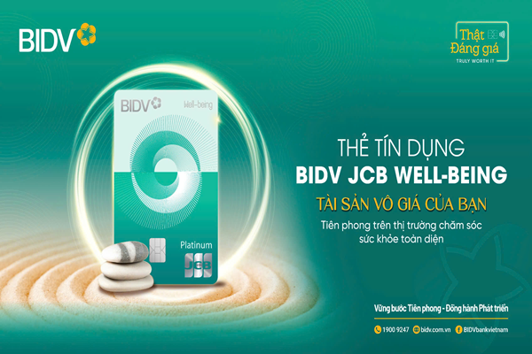 BIDV JCB Well-being: Bí quyết để chăm sóc sức khỏe toàn diện