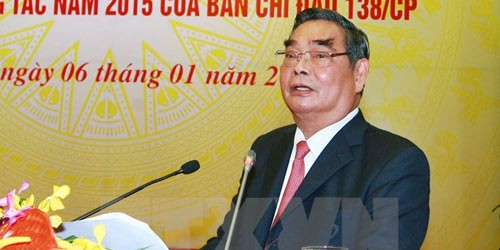 Thường trực Ban Bí thư Lê Hồng Anh phát biểu chỉ đạo hội nghị. (Ảnh: Doãn Tấn/TTXVN)