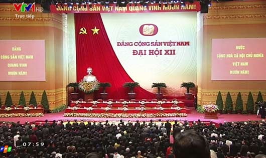 Khai mạc trọng thể Đại hội Đảng XII