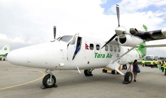 Một chiếc Twin Otter giống chiếc máy bay đang mất tích của hãng Tara (Nguồn: Nepal Headlines)