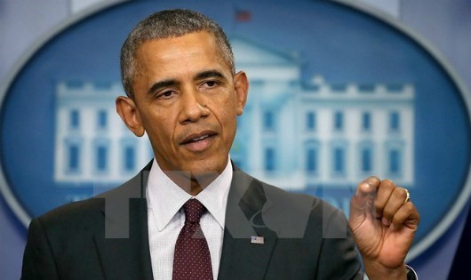 Tổng thống Mỹ Barack Obama. 