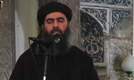 Kẻ cầm đầu IS Al-Baghdadi. Ảnh: AFP