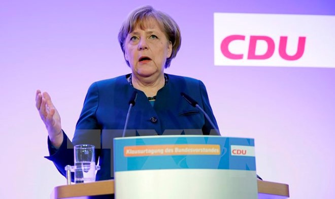 Thủ tướng Đức Angela Merkel. (Nguồn: EPA/TTXVN)