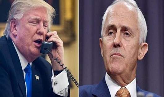 Cuộc điện đàm giữa ông Trump và ông Turnbull kéo dài khoảng 25 phút