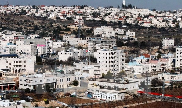 Khu định cư Givat Harsina ở thành phố Bờ Tây Hebron. (Nguồn: AFP/TTXVN)