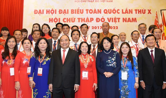 Thủ tướng bày tỏ niềm tin vào Hội Chữ Thập đỏ Việt Nam 