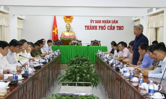 Quang cảnh buổi làm việc.