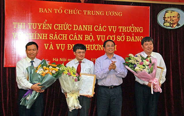 3 cán bộ Ban Tổ chức Trung ương trúng tuyển vụ trưởng