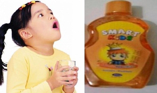 Đình chỉ lưu hành, thu hồi nước súc miệng trẻ em Smart Kids