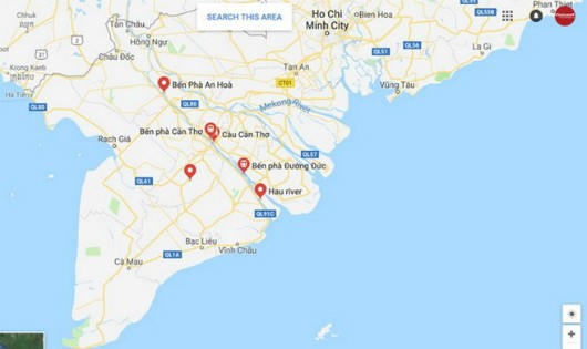 (Nguồn: google maps)