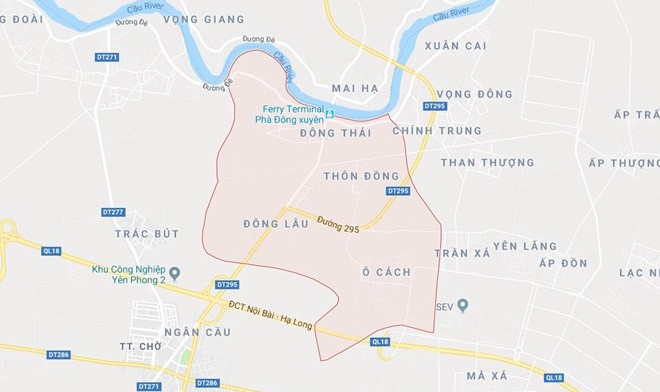 Khu vực xảy ra vụ việc. (Nguồn: Google Maps)