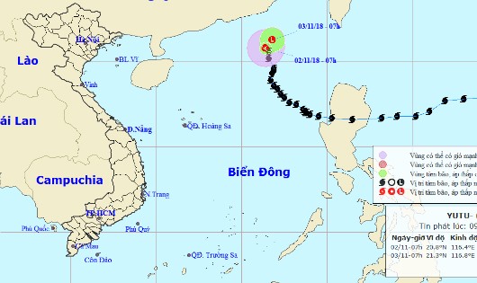 Áp thấp nhiệt đới trên biển Đông