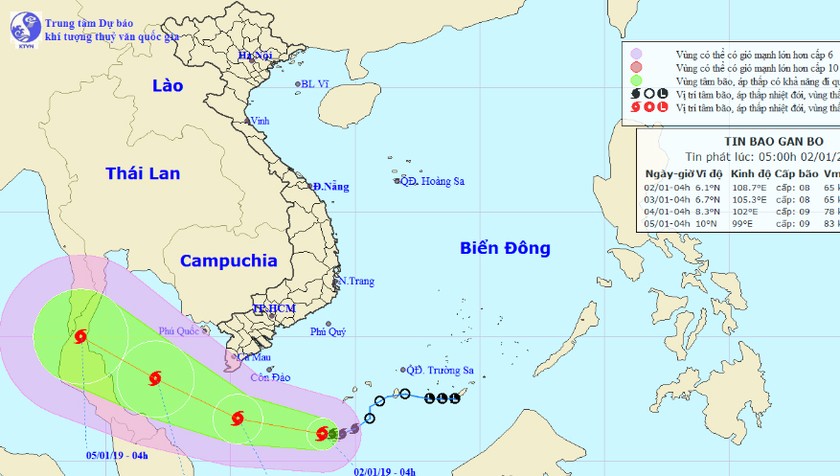 Hôm nay miền Bắc vẫn rét hại, miền Nam nhiều nơi mưa lớn