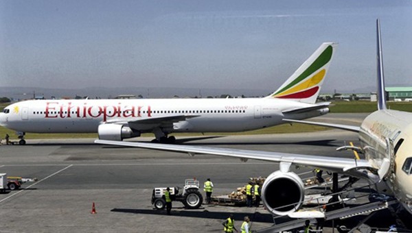 Một máy bay của hãng hàng không Ethiopian Airlines. Ảnh: AFP.