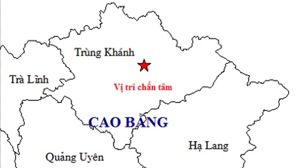 Lại động đất, đá núi ở Cao Bằng lăn ầm ầm, nhà cao tầng Hà Nội rung lắc