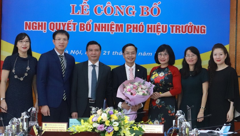 Đại học Luật Hà Nội có tân Phó Hiệu trưởng