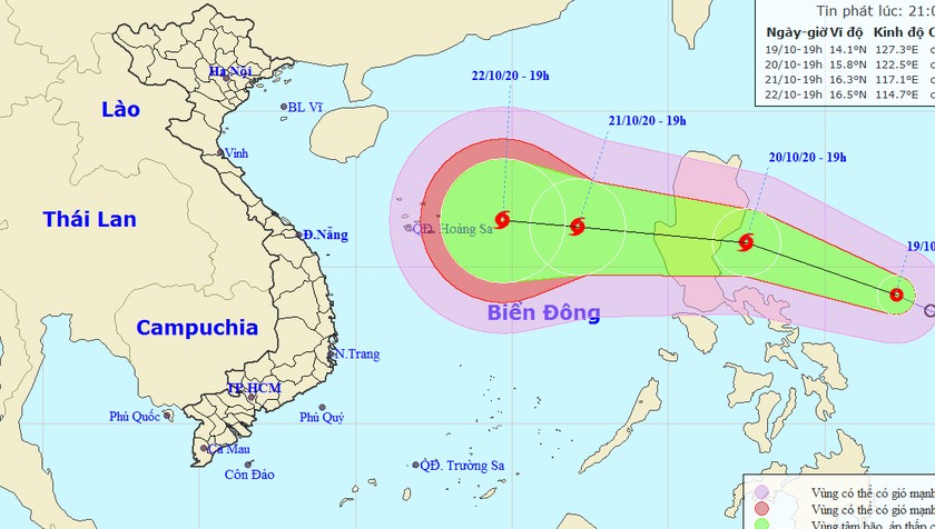 Ngày mai ATNĐ khả năng mạnh thành bão, tiến nhanh vào Biển Đông