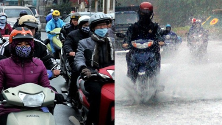 Không khí lạnh tăng cường mạnh, Hà Nội khô rét, miền Trung mưa lớn vài ngày