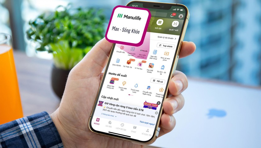 Manulife Việt Nam 'bắt tay' MoMo triển khai các giải pháp bảo hiểm sức khỏe trực tuyến