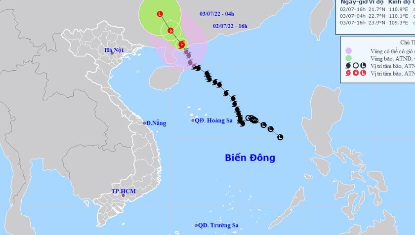 Bão đổ bộ đất liền Trung Quốc, nước ta ảnh hưởng thế nào?